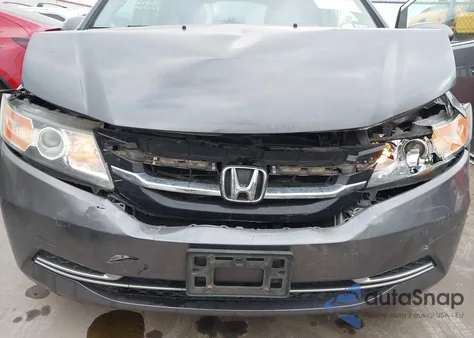 2016 Honda Odyssey Ex z USA, uszkodzony, nr VIN 5FNRL5H44GB119748
